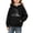 F192-Black, variant on hengsof Girls Halloween Warm Hoodie Kids Print Pullover with Pocket Toddler Fall Winter Long Sleeve Sweatshirt 3-14Years