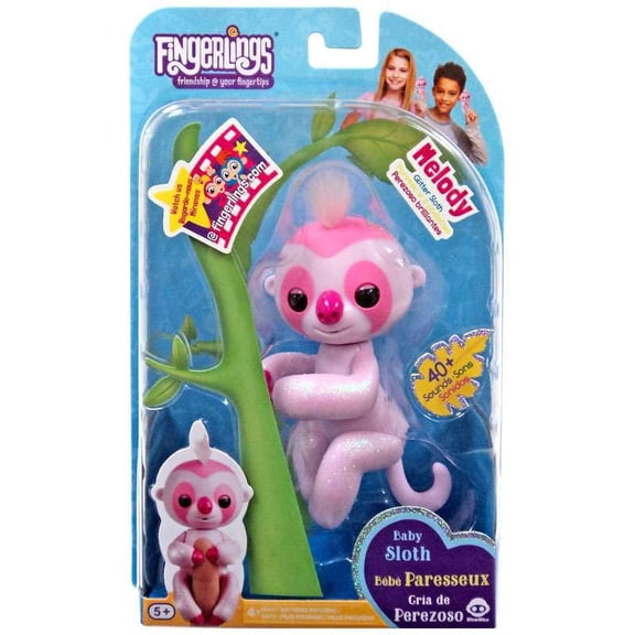 Fingerlings Baby Sloth Melody Figure