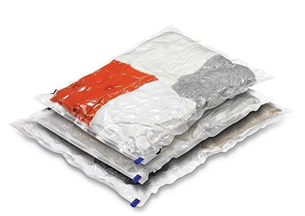 Honey Can Do Vacuum Pack Travel Bags, 3 Pack Combo Set