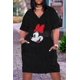 thumbnail image 5 of Vestidos largos elegantes para mujer, ropa de talla grande, Disney, verano, 2024, 5 of 6