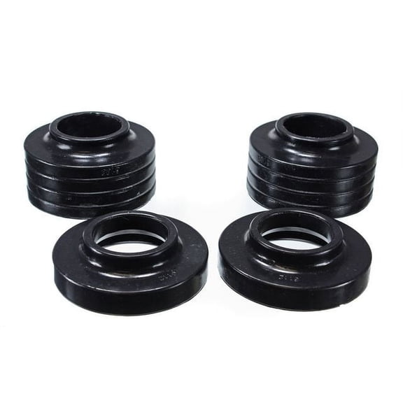 Coil Spring Insulator - Compatible with 1987 - 1995, 1997 - 2006 Jeep Wrangler 1988 1989 1990 1991 1992 1993 1994 1998 1999 2000 2001 2002 2003 2004 2005