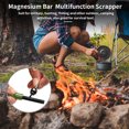 thumbnail image 2 of fastboy Flint Stone Bar Waterproof Fireproof Fire Starter for Outdoor Camping Survival Portable Flint Rod, Green, 2 of 8
