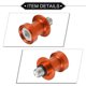 thumbnail image 5 of 1 Par de Spools de Brazo Oscilante, 10mm M10x1.5 CNC Spools de Brazo Oscilante Deslizadores Universales para Motocicleta de Aleación de Aluminio Duradera Naranja, 5 of 7