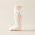 thumbnail image 3 of Aofany Girls' Knee-High Socks Bow Princess Design, Mid-Calf Stockings for Toddlers & Kids, Size 0-4T, 3 of 3