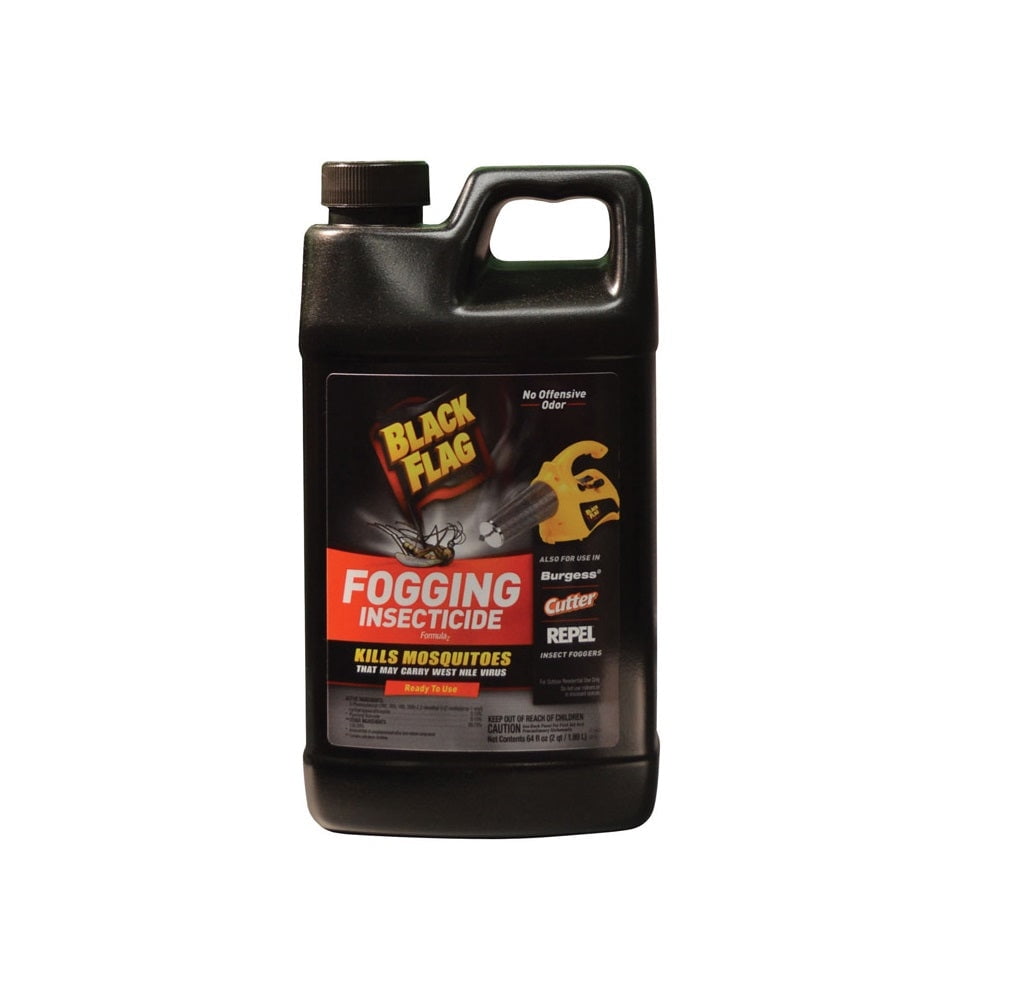 Black Flag 190256 Fogger Insecticide for Black Flag & Burgess Foggers, 64 Oz