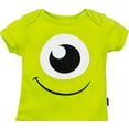 thumbnail image 3 of Disney Pixar Monsters Inc. Mike Infant Baby Boys Bodysuit and Hat Set Newborn to Infant, 3 of 5