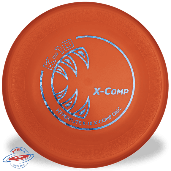 Hyperflite K-10 X-Comp Puncture Resistant Dog Flying Disc, 8.75-inch, for Large Dogs