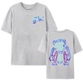 thumbnail image 1 of Jinx T-shirt Imprimé Singe Arcane, Manches Courtes, Coton, Décontracté, Graphique, Grunge, 1 of 5