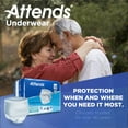thumbnail image 4 of Attends Advanced Disposable Underwear Pull On with Tear Away Seams Medium, APP0720, Heavy, 80 Ct, 4 of 9