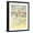 Black Frame, variant on Art.com Sprig of Flowering Almond Blossom in a Glass, 1888 Giclee Print by Vincent van Gogh, 24" x 32"