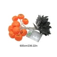 thumbnail image 3 of Taicans Fall Decorations for Home Maple Leaf Pumpkin Lights,10 LED Pumpkin String Light 10ft Waterproof Orange Jack-O-Lantern Lighted Pumpkins for Mantel Porch Indoor Outdoor Decor, 3 of 5