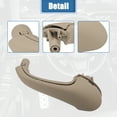thumbnail image 4 of Unique Bargains Left Driver Side Interior Door Handle for Mercedes Benz C230 2003-2007 No.A2038101551 Beige, 4 of 6