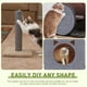 thumbnail image 4 of Alfombrilla para rascar para gatos, 118 x 15.8 pulgadas, autoadhesiva, para rascar gatos, protector de muebles, reemplazo de poste de rascar para gatos, 4 of 6