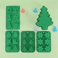 thumbnail image 7 of ZLKMQM 1 PCS Christmas Cookie Mold, Silicone Molds Christmas Tree, Snowman, Santa, Elk,Wreath,Bell Cookie Mold, 7 of 7