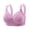Purple, variant on IFNWSV Wireless Bras for Women Lightly Lined Push Up Bra Breathable Seamless Adjustable Daily Lingerie Black 42BC
