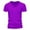 Purple, variant on oqasdz Mens T Shirts Solid Color V Neck Short Sleeve Slim Fit Sports Active Outwear Dailiy Trendy Tee Top