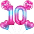 thumbnail image 1 of Number 10 Balloon Florisland Rumi Birthday 1st Party 1m, 1 of 6