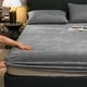 thumbnail image 4 of Juego de sábanas de terciopelo cristal ultrasuave YOLOKE: 3 piezas de lujo con bolsillos profundos, antiestático, antibolitas, perfecto para noches frías y un descanso acogedor., 4 of 4