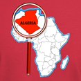 thumbnail image 3 of CafePress - Algeria Under The Magnifying Glass T Shirt - Men's Classic Graphic Cotton T-Shirt, 3 of 4
