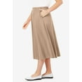 thumbnail image 3 of Woman Within Plus Size 7-Day Knit A-Line Skirt, 3 of 5