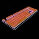 thumbnail image 5 of Teclas PBT Pudding Sunnimix para Teclado Mecánico Cherry MX Naranja, 5 of 8