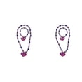 thumbnail image 2 of Minnieouse Necklace Bracelet Cute Wearable Jewelry Set Accessories Girls Decorative Sweet Stretchable Toddler Pendant Style for Party Como se muestra 2piezas Minnieouse CBP451740, 2 of 6