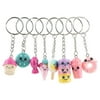 Claire's Girls Mixed Sweet Treats Best Friends Keychains, Keyring Set, 8 Pack, 98322