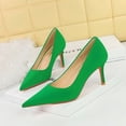 thumbnail image 5 of Zapatos de mujer de estilo minimalista, de moda, finos, con tacones altos, de boca poco profunda y punta puntiaguda, nuevos para primavera y otoño, 5 of 5
