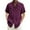 Red, variant on Male Summer Hawaii Solid Shirt Short Sleeve Double Pocket Turn Down Button Shirt Men's Slim Fit Dress Shirts