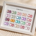thumbnail image 4 of COSCELIA Cat Eye Gel Nail Polish Kit with Magnet 20*7ML Spring Gel Nail Polish Natural Glitter Gel Polish Set DIY Salon at Home, 4 of 9