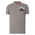 thumbnail image 5 of Superdry Applique Classic Fit Polo Shirt, Grey, 5 of 5