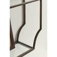 thumbnail image 4 of Kate and Laurel Ciel Glam Geometric Wall Shelf, 18 x 24, Bronze, Decorative Shelves for Use as Over-the Toilet Storage or Bedroom Display Shelving, 4 of 10
