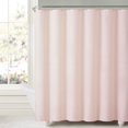 thumbnail image 2 of Sweet Home Collection Honeycomb Embossed Microfiber Shower Curtain/Liner (70"x72") Blush, 2 of 3