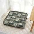 thumbnail image 2 of Dutch Velvet Meditation Pillow Boho Square Floor Cushion for Comfortable Sitting 22 x 22, 2 of 7