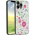 thumbnail image 1 of Compatible with iPhone 13 Pro Max Phone Case, Flowers123 154 Case Men Women, Flexible Silicone Shockproof Case for iPhone 13 Pro Max, 1 of 1