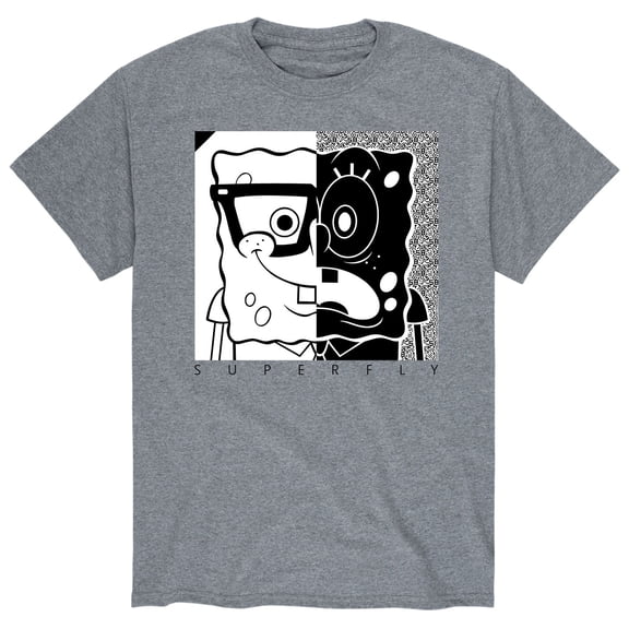 SpongeBob SquarePants - Superfly - Men's Short Sleeve Graphic T-Shirt