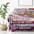 thumbnail image 2 of Anniversary Birthday Gift for Her Wife Gifts from Husband Romantic I Love You Weeding Gift for Women to My Wife Blanket for Valentines Mothers Day Christmas (50x40in, Wife Gifts), 2 of 6