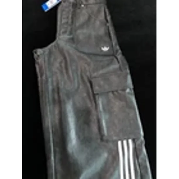 adidas Adilenium Season 3 Vintage Women Faux Leather Pants Casual