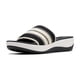 thumbnail image 1 of Sandalia Clarks Arla Hollis Combinación Negra, Tacón de 40 mm, Slip-On, 1 of 8