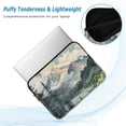 thumbnail image 2 of FORMRS 13-13.3 inch Laptop Sleeve Case Soft Carrying Quilted Computer Bag Cover, Watercolor Mountatin, 2 of 7