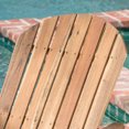 thumbnail image 4 of Milan Outdoor Folding Wood Adirondack Chair, 4 of 4