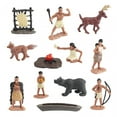 thumbnail image 1 of Juego de 12 figuras indias, figuras de acción indias y accesorios, personajes para niños y niñas, 1 of 9