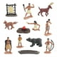 thumbnail image 2 of Figuras indias de 12 Uds., juego de figuras indias, adornos de regalo de cumpleaños, figuras de acción en miniatura de personajes para niños, 2 of 10