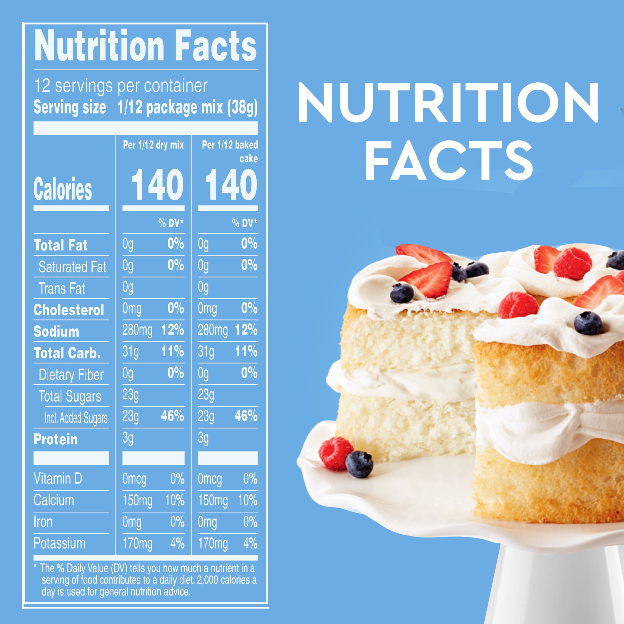 Duncan Hines Angel Food Cake Mix, 16 oz.