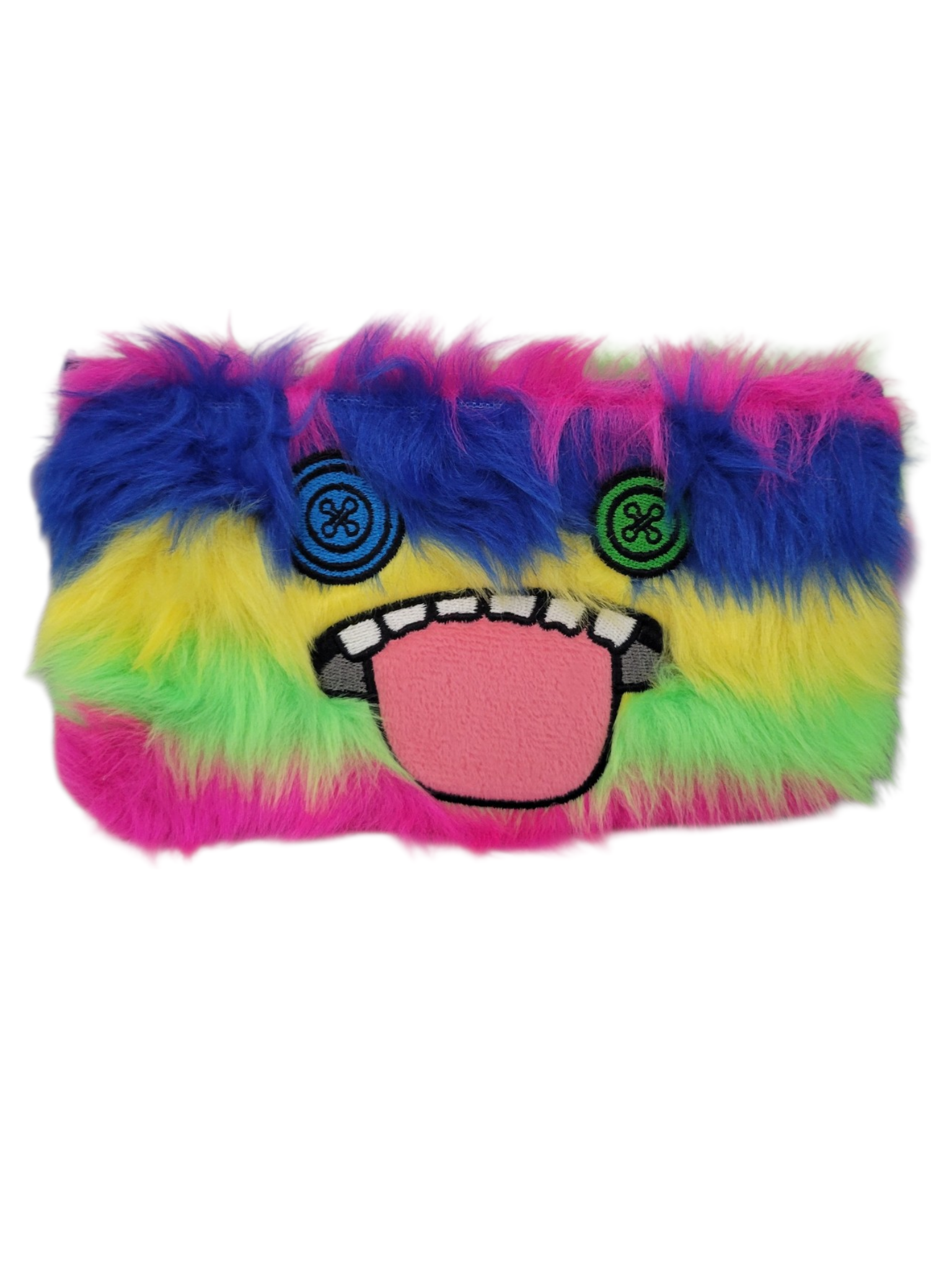 Fuggler Oogah Boogah Rainbow Pencil Case with 4 Sticker Packs