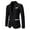 Black, variant on Yaoyar Men's Casual Solid Blazer Coats Slim Fit One Button Turn-down Collar Wedding Dinner Suit Jacket Black 2XL