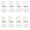 White, variant on Dayalane Farmhouse Windsor Dining Chairs Set of 4, Antique-style Wooden Kitchen Chairs with Circular Spindle Back, Modern Cottagel Armless Side Chairs for Dining Kitchen Living Bedroom, Natural