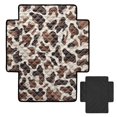 thumbnail image 2 of Kuiaobaty Cow Print Quilted Reclining Sofa Slipcover, Non Slip Armless Seat Cushion Slipcover, Decorative Furniture Protector for Living Room Bedroom, 2 of 7