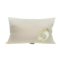 Kapok Pillow - Organic Cotton Fabric and Fill Soft Throw Pillow with Zipper, Made in USA - 20" X 72"