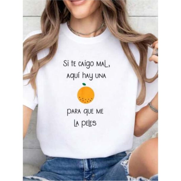 Funny Spanish T-Shirts For Hispanics, Comfortable and Breathable, Round Neck T-Shirts